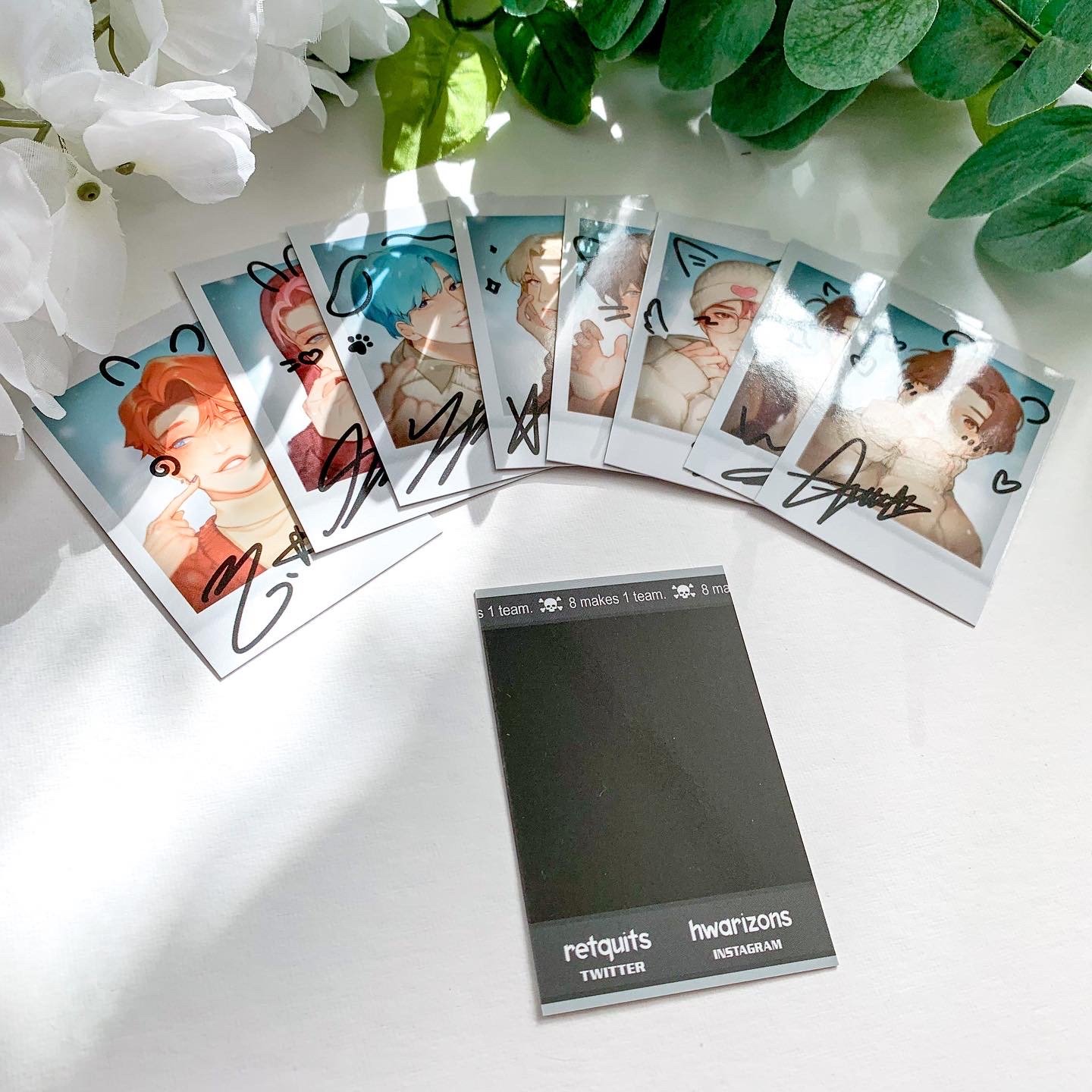 ATEEZ polaroids [series 1] | MK/RET