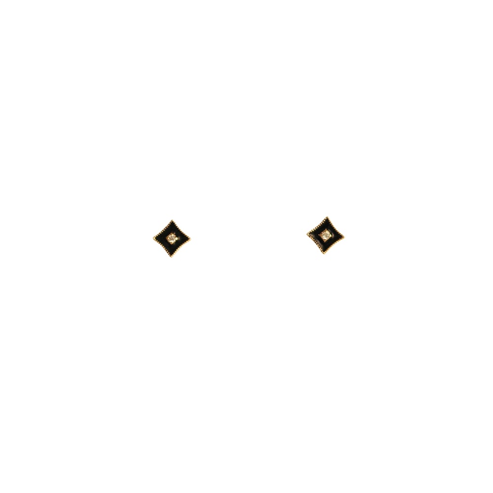 Image of Emma Mini Stud Enamel Earring
