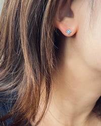 Image 4 of Emma Mini Stud Enamel Earring