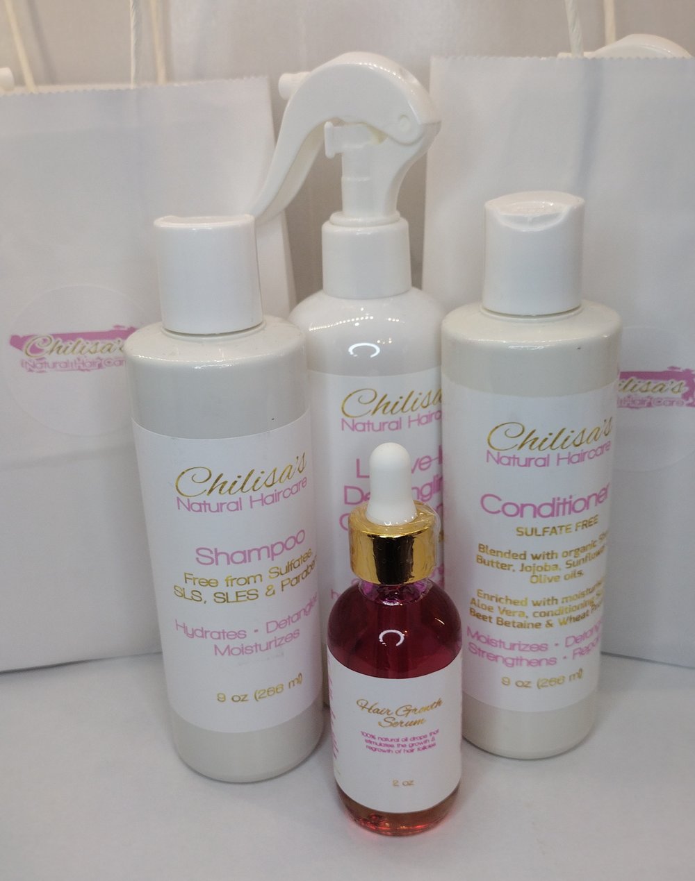Image of Chilisa's Natural Hair Care Essentials Bundle