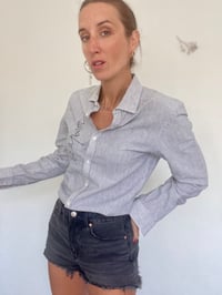 Image 4 of Chemise en lin "be a poem"