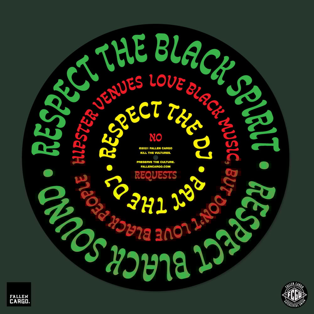 Image of PRE-ORDER | BLACK SOUND, BLACK SPIRIT Slipmat