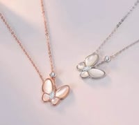 Image 4 of Butterfly Necklace 