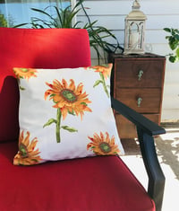 Image 3 of SUNFLOWER PILLOW CASE