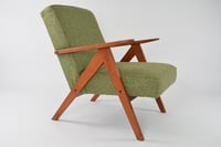 Image 1 of Fauteuil KOMPAS vert chiné