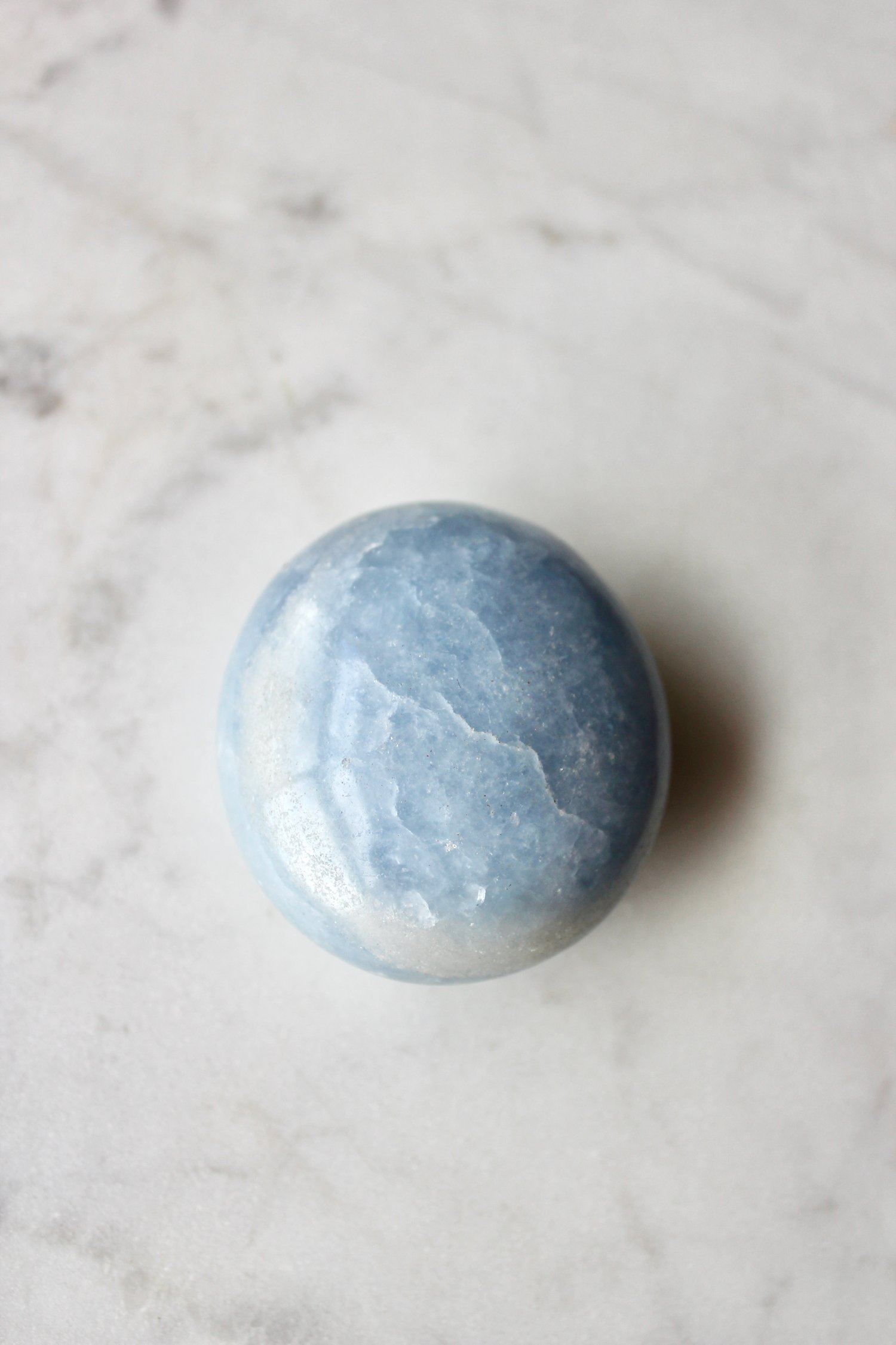 Image of Blue Calcite Crystal