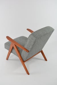 Image 3 of Fauteuils KOMPAS bleu gris chiné