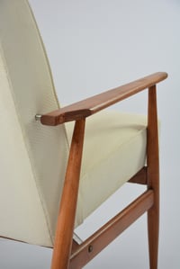 Image 3 of Fauteuils FOX chiné crème