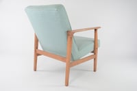 Image 3 of Fauteuils MR pieds de poule emeraude