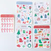 Winter and Christmas Sticker Sheet Bundle