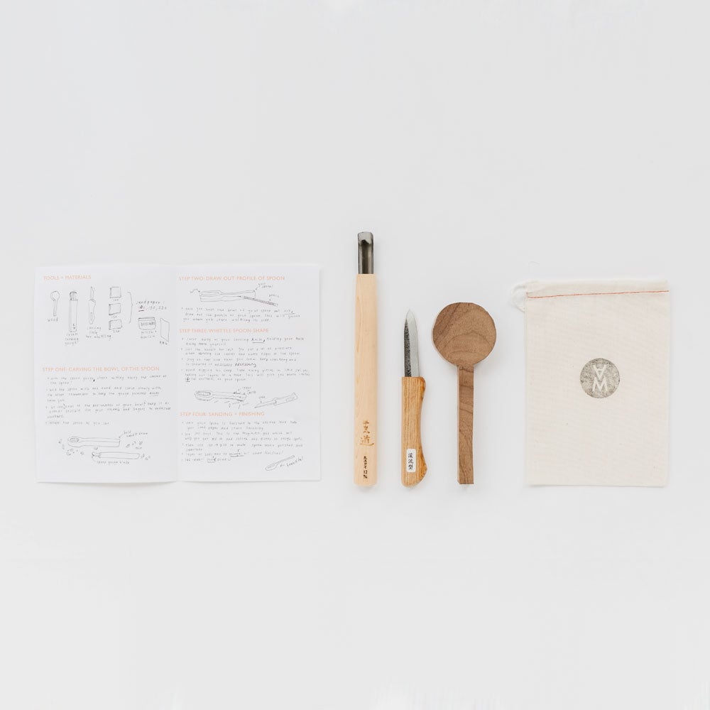 Image of Original Spoon Carving Kit by Melanie Abrantes 