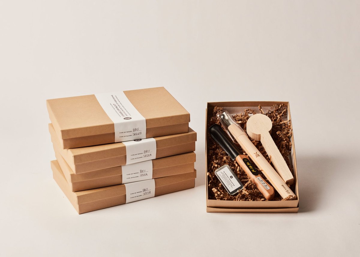 Image of Original Spoon Carving Kit by Melanie Abrantes - Preorder