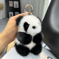 Panda Plush Keychain