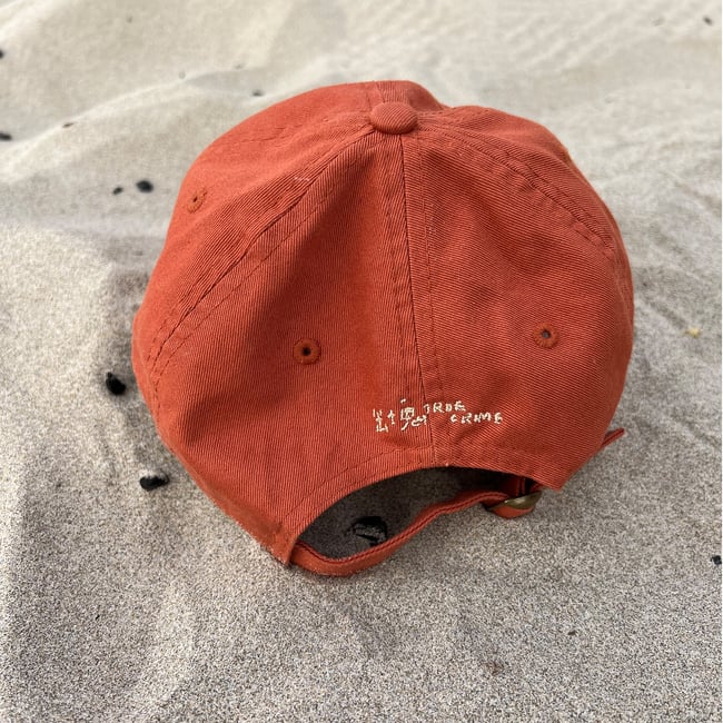 二週年再製雞掰郎！出塊帆布袋＋磚紅色鳥媽媽鳥寶寶帽組🧡