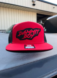 Image 3 of Red DAMMIT BOY HAT 