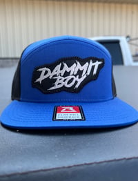 Image 3 of Blue DAMMIT BOY HAT