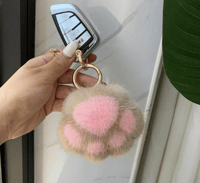 Paw Plushy Keychain