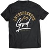 Entrepreneur for God T-Shirt- Gold