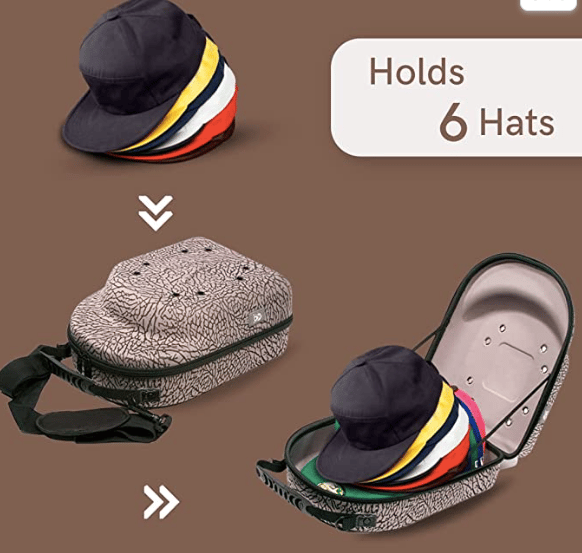 6 cap Elephant hat Case