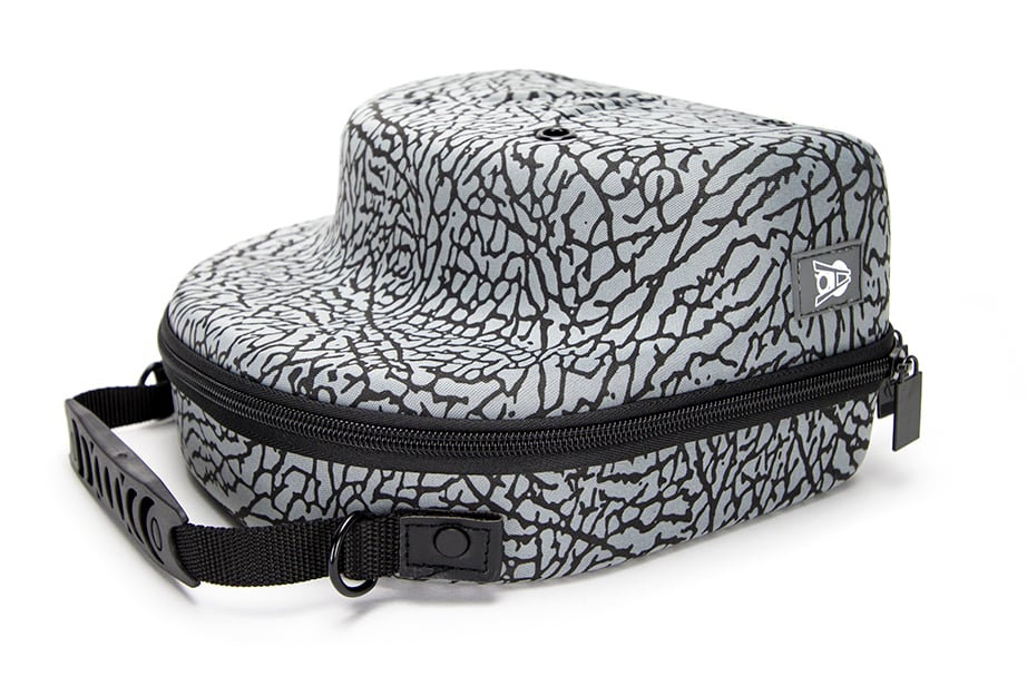 2 cap elephant skin hat case 