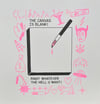 “Canvas is Blank” Risograph Print