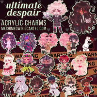 Image 1 of [CLEARANCE] Remnants of Despair Acrylic Charms