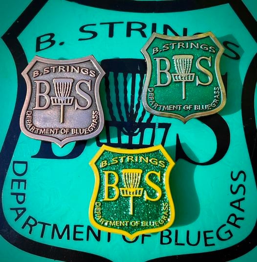 Image of JGD DISC GOLF BADGES