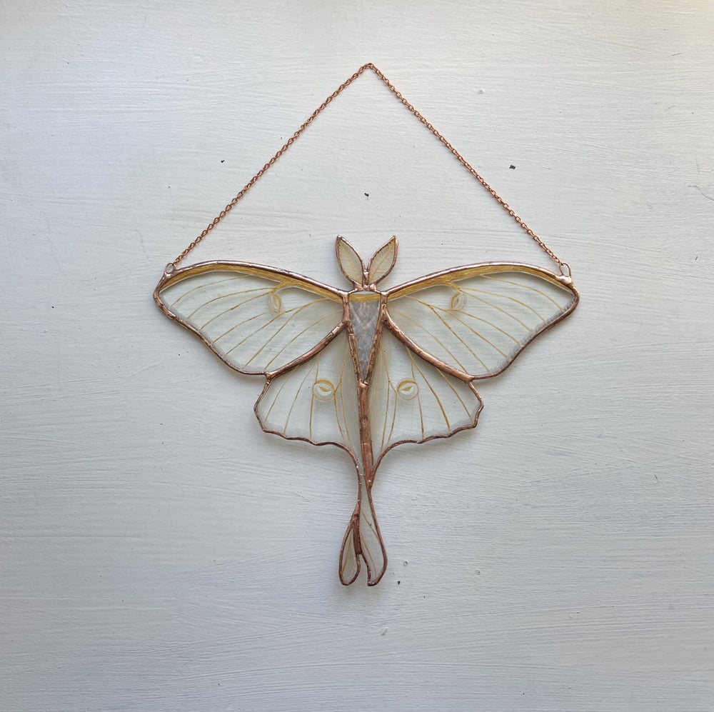 Image of Golden Fauna- Luna Moth