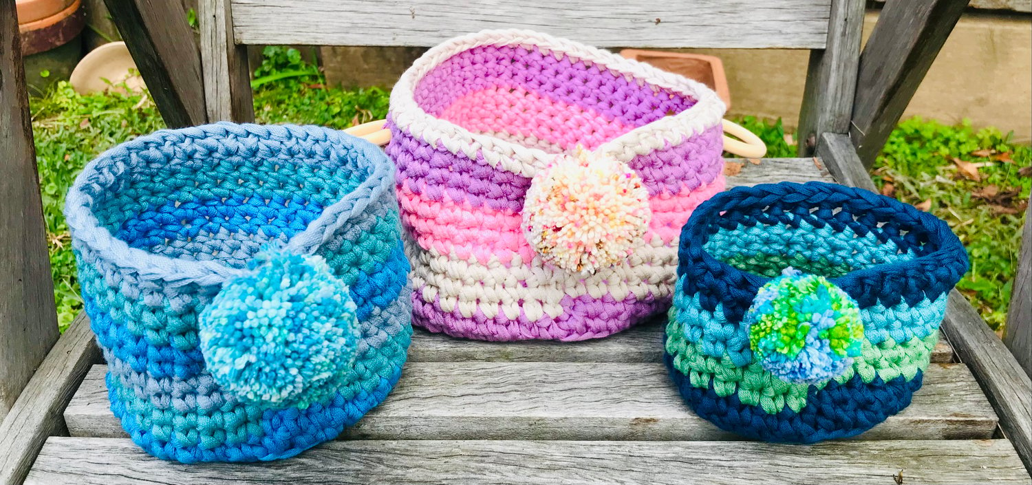 Image of Crocheted Basket Making- Friday 13th October 11-2