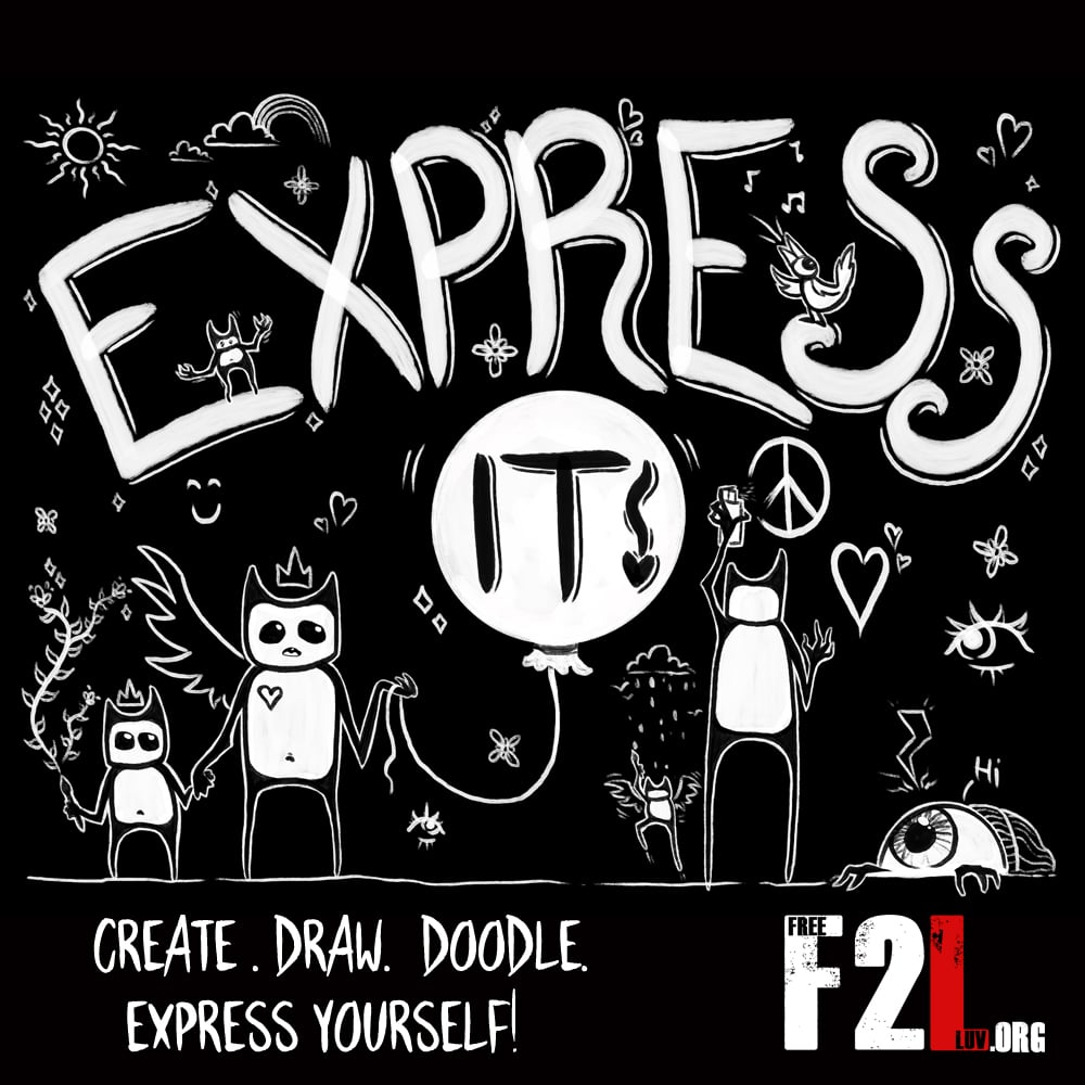 EXPRESS IT! CREATIVE EXPRESSION BOOK