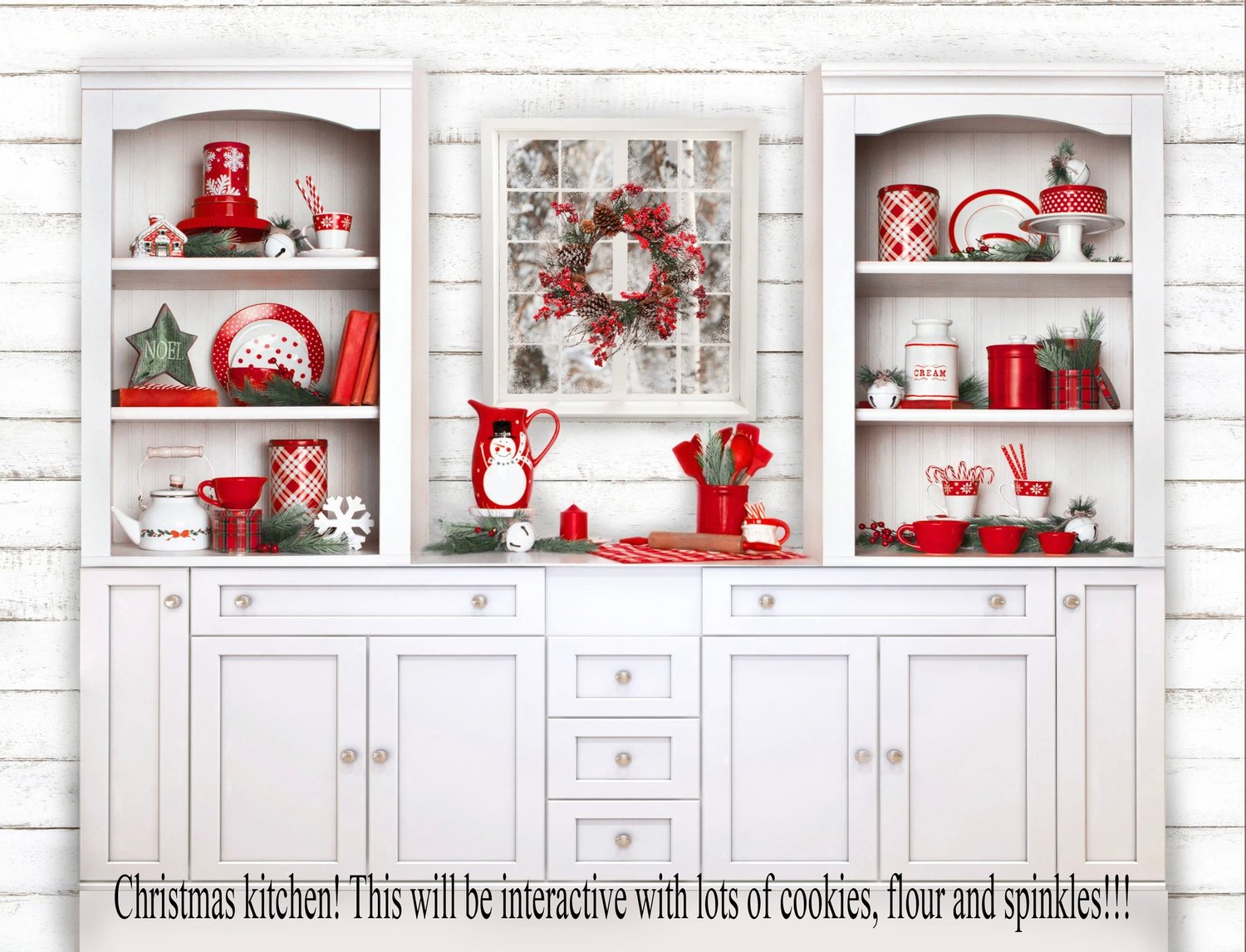 Image of  November 12th (2 Sets) Red Truck and Christmas Kitchen