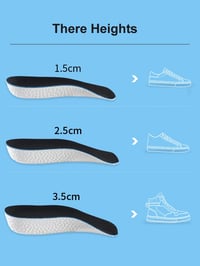 Arch Support Increase Height Insoles 