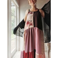 Image 4 of PATCHWORK Dress - pink