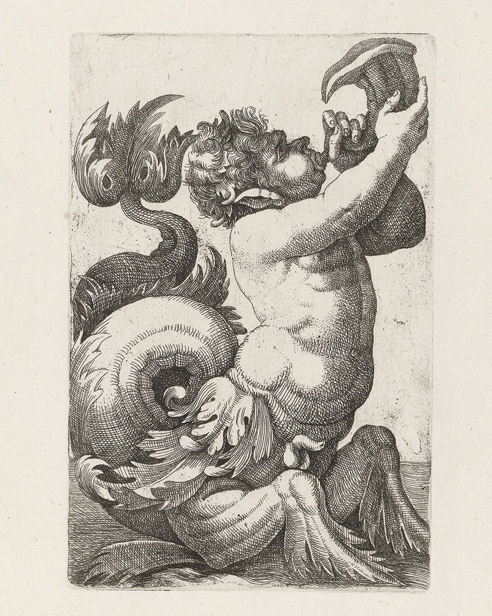 "Triton blowing on shell" (1580 - 1610)