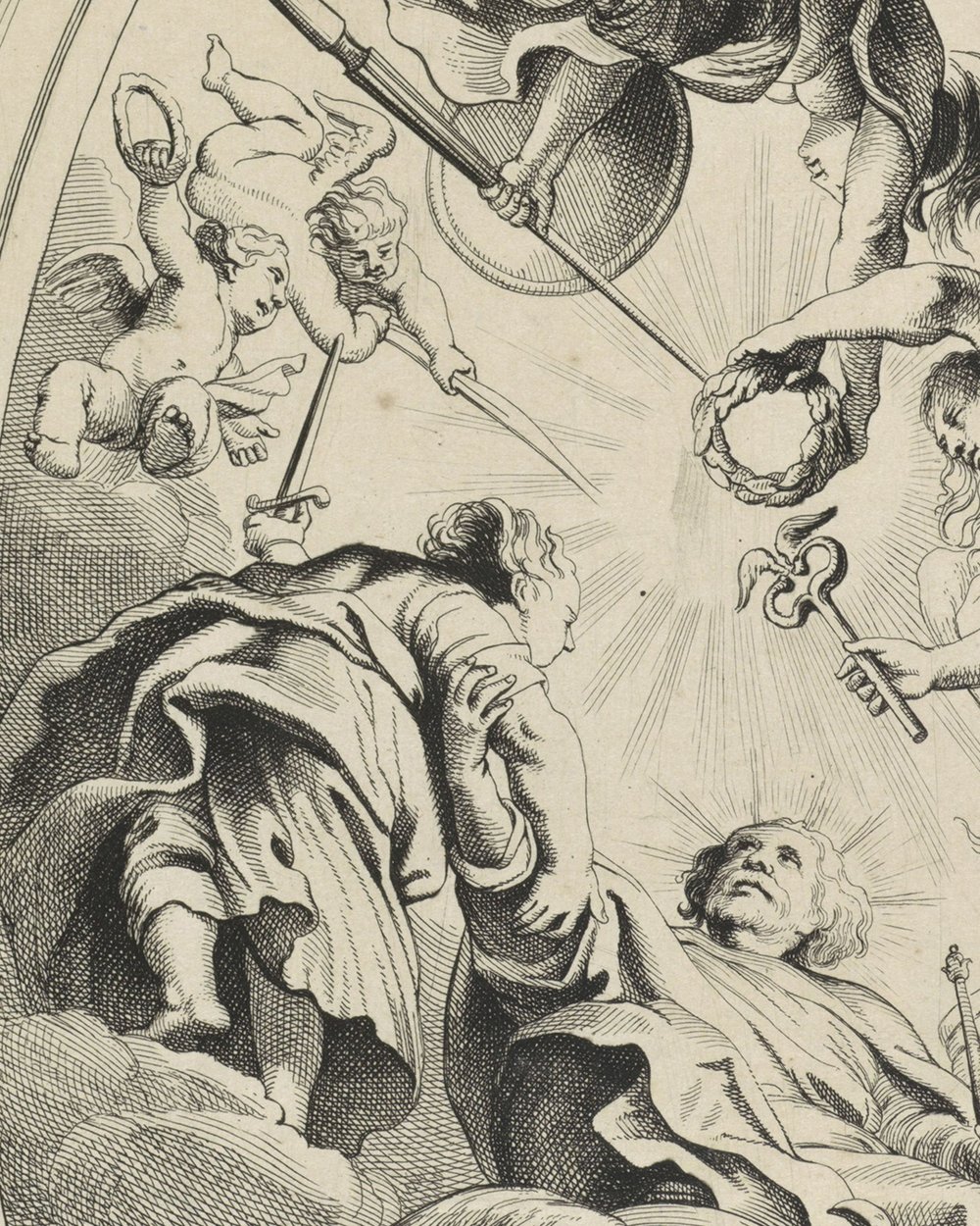 ''Apotheosis of James I (King of England)'' (1651 - 1679)