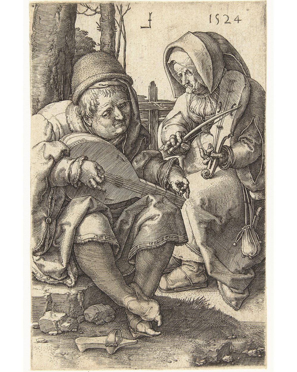 'Musical couple'' (1524)