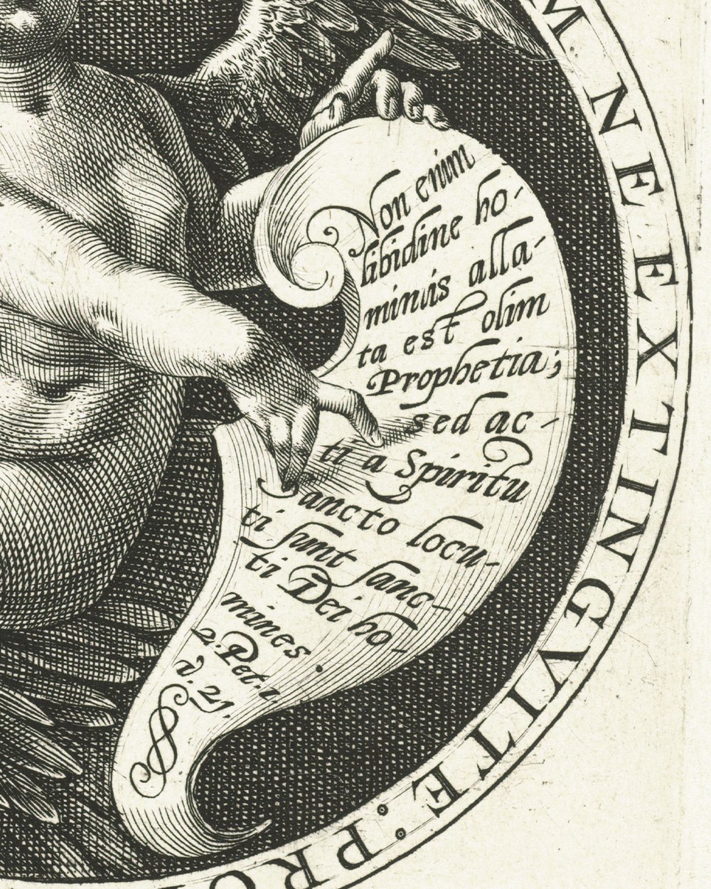 ''Angel with banderole'' (1601)