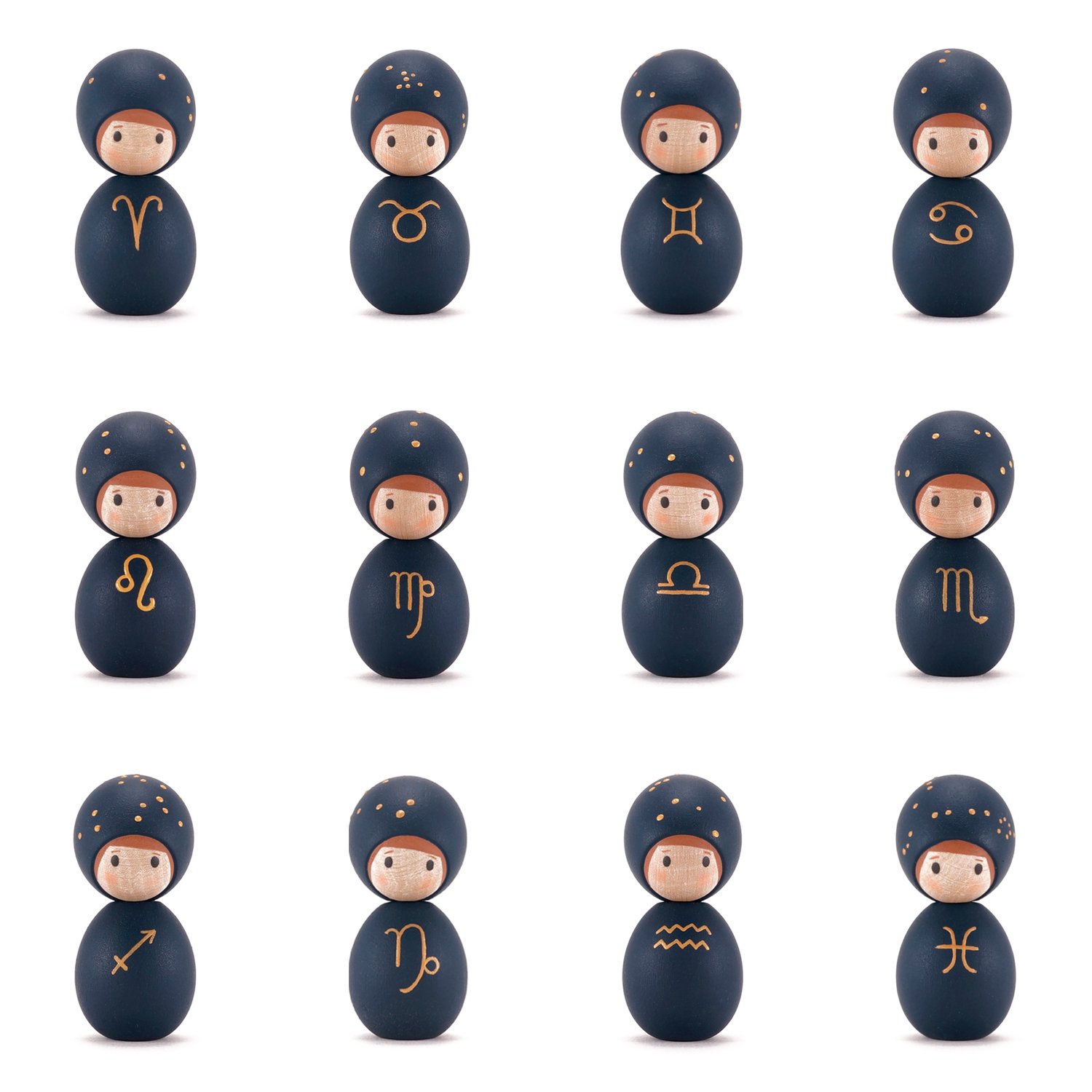 Image of DORIMU ZODIAC Gnomes  - made to order