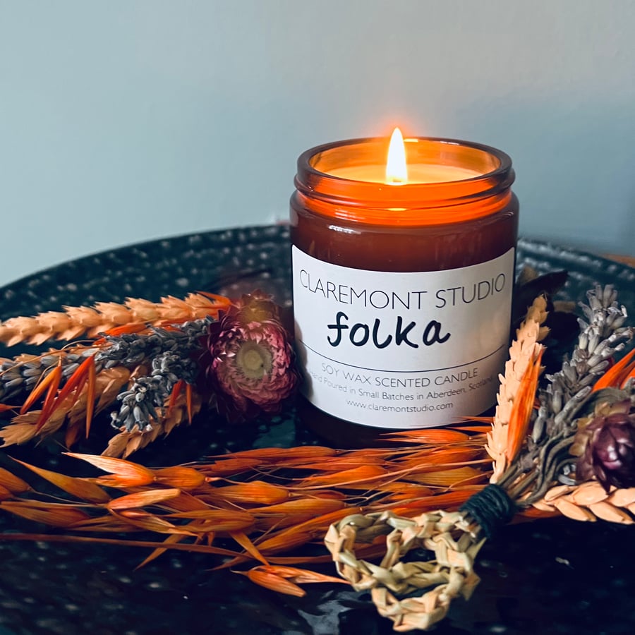 Image of f o l k a   - scented candle