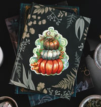 Image 1 of Halloween Pumpkins Sticker L