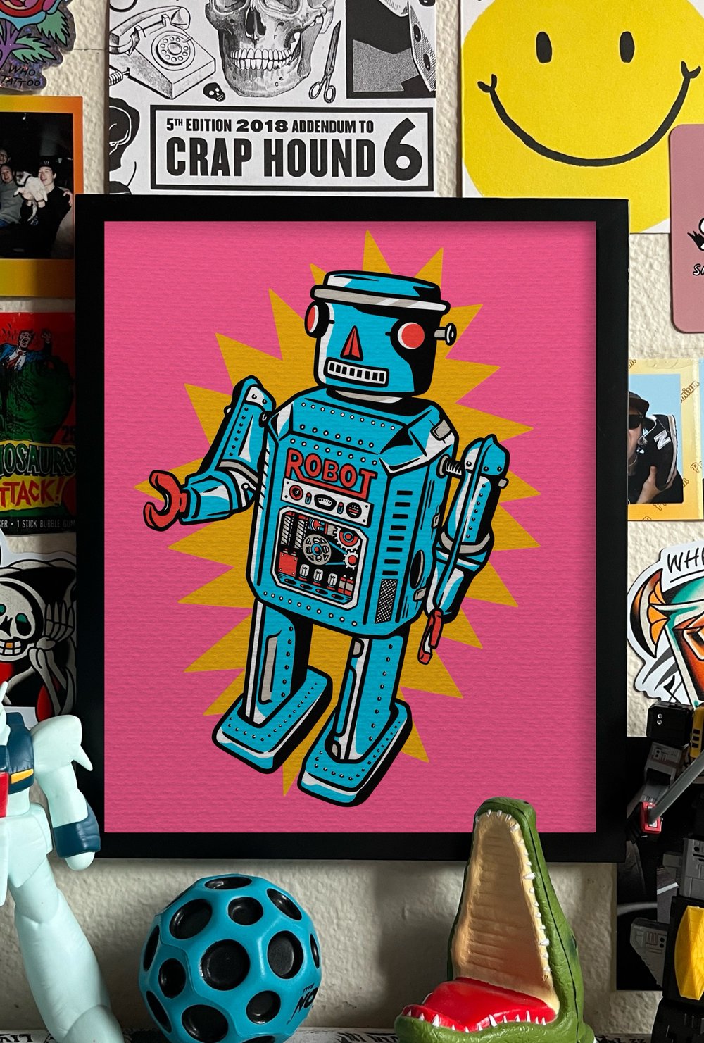 Image of Robot buddy for your wall 