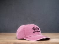 Image 2 of "Gorra BANDERAS RACING", granate desgastado