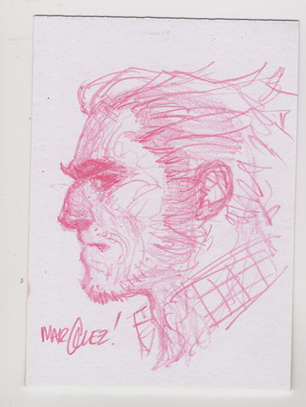 Image of Sketch Card - Wolverine