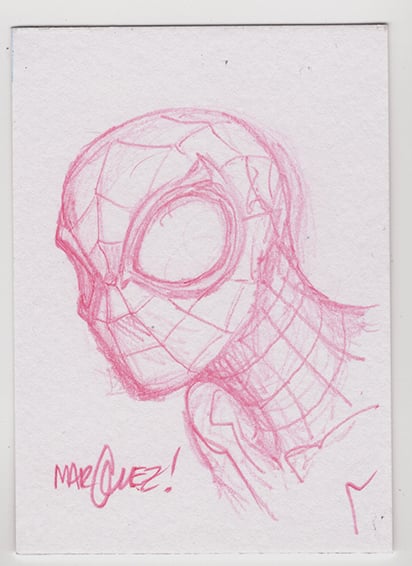 Image of Sketch Card - Miles Morales 1