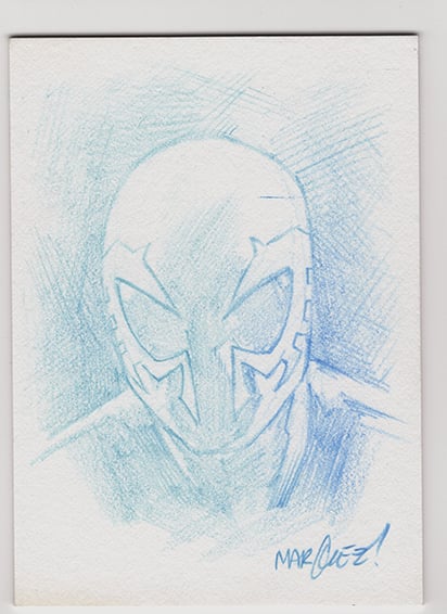 Image of Sketch Card - Spider-Man 2099