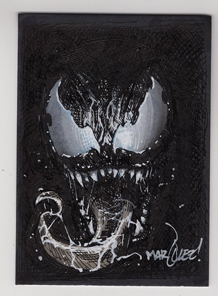 Image of Sketch Card - Venom