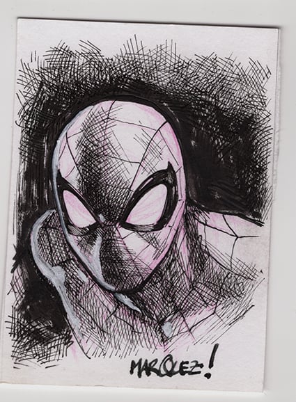 Image of Sketch Card - Spider-Man