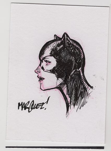Image of Sketch Card - Catwoman