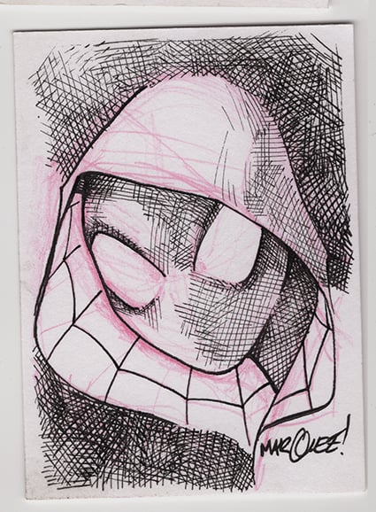 Image of Sketch Card - Spider-Gwen