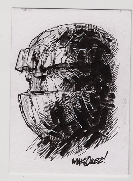 Image of Sketch Card - The Thing